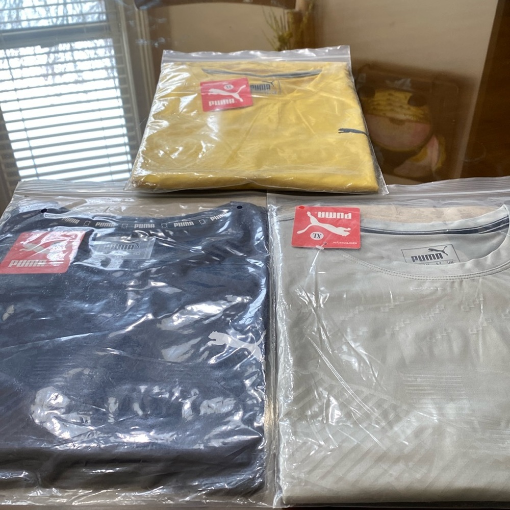Puma brand new 3pcs size M quick dry hight quality